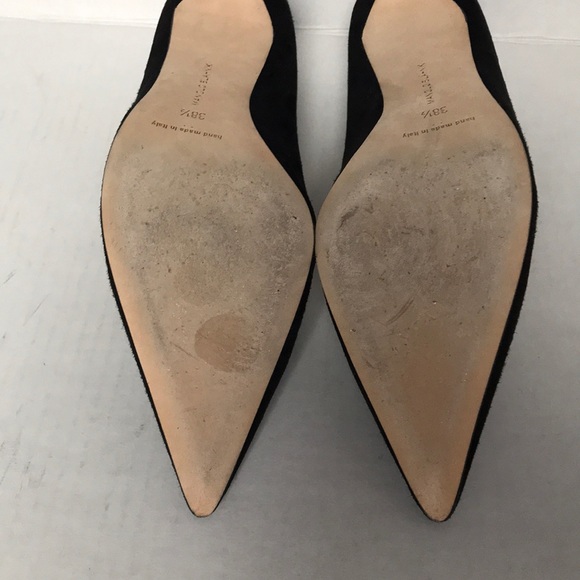 ✨SOLD✨Manolo Blahnik Carolyne Black Heels - Picture 5 of 8